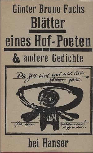 Blätter eines Hof-Poeten & andere Gedichte.