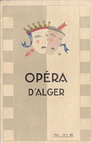 Opéra d'Alger. Saison 1932-1933