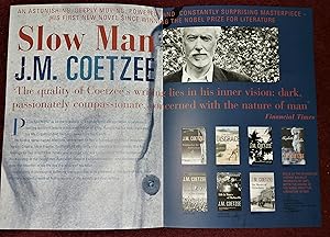 Seller image for Slow Man *** PLUS Promotional Brochure *** for sale by Coach Books