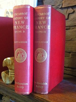 Immagine del venditore per The History of New France. Volumes II & III. venduto da CARDINAL BOOKS  ~~  ABAC/ILAB