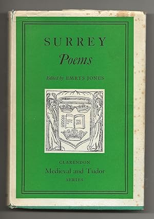 Immagine del venditore per Surrey : Poems venduto da Frances Wetherell