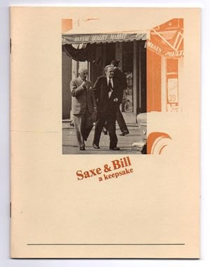 Seller image for Saxe & Bill. The Commins-Faulkner Archive From the Brodsky Collection for sale by Attic Books (ABAC, ILAB)