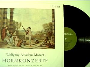 Seller image for Hornkonzerte - Konzert in Es-Dur K.V. 447, 417, 495 / Konzert in D-Dur K.V. 412, Albert Linder - Horn, Orchster der Wiener Volksoper, Hans Swarowsky - Dirigent, for sale by Agroplant GmbH