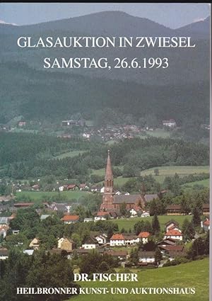 Glasauktion in Zwiesel, Samstag 26.6.1993