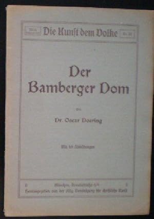 Bild des Verkufers fr Die Kunst dem Volke 25, Der Bamberger Dom zum Verkauf von Versandantiquariat Karin Dykes