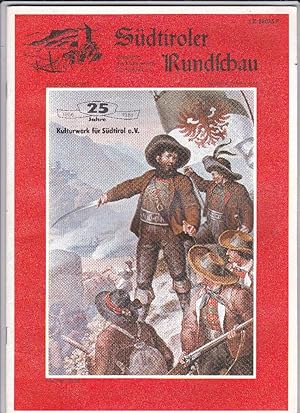 Südtiroler Rundschau, Zeitschrift des Kulturwerks für Südtirol eV, 3 / 81