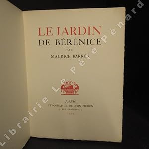 Le Jardin de Brnice: BARRES, Maurice