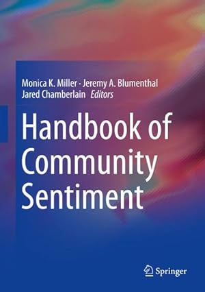 Bild des Verkufers fr Handbook of Community Sentiment zum Verkauf von AHA-BUCH GmbH