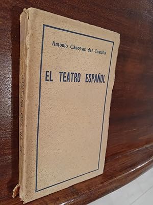 Imagen del vendedor de El teatro espaol a la venta por Libros Antuano