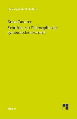 Bild des Verkufers fr Schriften zur Philosophie der symbolischen Formen zum Verkauf von AHA-BUCH GmbH