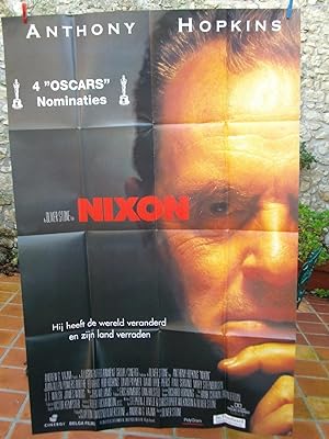 Affiche De Cinema Nixon" Anthony Hopkins-Joan Allen-Bob Hoskins-James Wood Affiche De Cinéma "