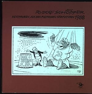 Imagen del vendedor de Kostproben aus den politischen Karikaturen 1988 a la venta por books4less (Versandantiquariat Petra Gros GmbH & Co. KG)