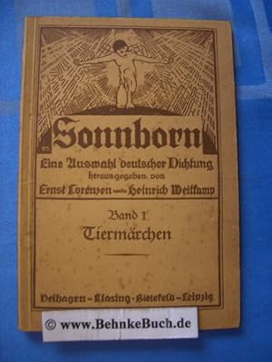 Imagen del vendedor de Sonnborn. Ein Auswahl deutscher Dichtung. Band 1: Tiermrchen. a la venta por Antiquariat BehnkeBuch