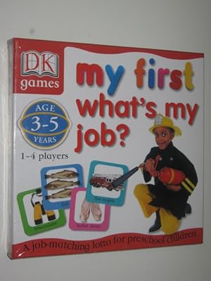 Imagen del vendedor de My First What's My Job a la venta por Manyhills Books