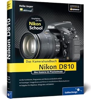 Seller image for Nikon D810. Das Kamerahandbuch : Ihre Kamera im Praxiseinsatz for sale by AHA-BUCH GmbH