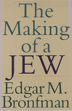 Seller image for The Making of a Jew for sale by Optical Insights