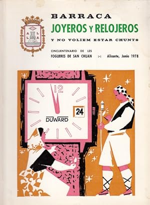 Imagen del vendedor de LLIBRET BARRACA JOYEROS Y RELOJEROS, Y NOVOLIEM ESTAR CHUNTS. 1978 a la venta por Librera Vobiscum
