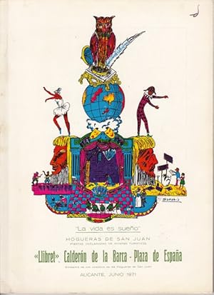 Seller image for LLIBRET HOGUERA CALDERN DE LA BARCA - PLAZA DE ESPAA 1971 for sale by Librera Vobiscum