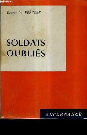 Seller image for SOLDATS OUBLIES. for sale by Le-Livre