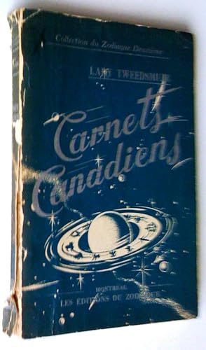 Seller image for Carnets canadiens for sale by Claudine Bouvier