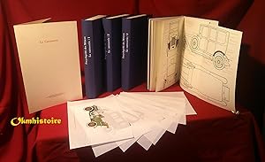 ENCYCLOPEDIE DE LA CARROSSERIE ------ Série complète : 4 Volumes/ 4 ------ + 1 Pochette de 8 illu...