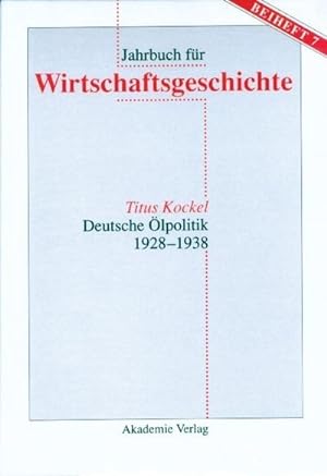 Immagine del venditore per Deutsche lpolitik 1928-1938 venduto da BuchWeltWeit Ludwig Meier e.K.
