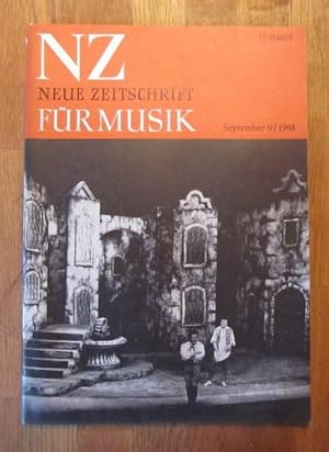 NZ / Neue Zeitschrift für Musik Nr. 9/1968