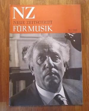 NZ / Neue Zeitschrift für Musik Nr. 12/1963