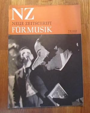 NZ / Neue Zeitschrift für Musik Nr. 7-8/1963