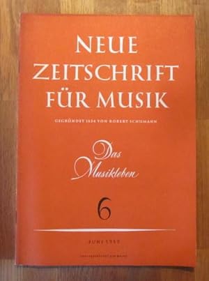 NZ / Neue Zeitschrift für Musik Nr. 6/1959