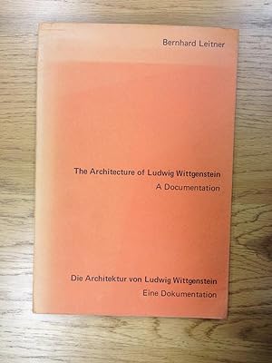 Immagine del venditore per The architecture of Ludwig Wittgenstein: A documentation venduto da Temple Bar Bookshop