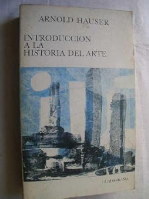 INTRODUCCIÓN A LA HISTORIA DEL ARTE