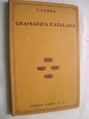 GRAMÁTICA CATALANA