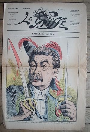LA GRIFFE - Journal critique et satirique - n° 16 de la deuxième année -Vendredi 6 Avril 1917