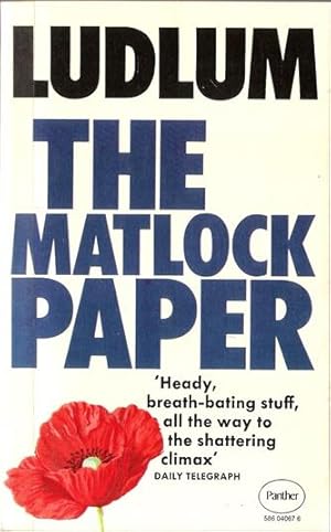Immagine del venditore per The Matlock Paper venduto da Caerwen Books