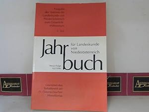 Bild des Verkufers fr Jahrbuch fr Landeskunde von Niedersterreich - Neue Folge 62, 1. Teil. Festgabe des Vereines fr Landeskunde von Niedersterreich zum Ostarrichi-Millenium. zum Verkauf von Antiquariat Deinbacher