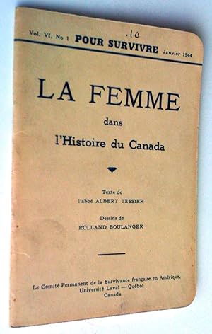 La femme dans l'histoire du Canada