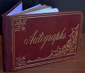 1880's autograph book, about 50 pages, owned by Kitty Scott of Toronto, Ontario