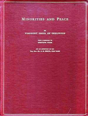 Seller image for MINORITIES AND PEACE for sale by Dan Wyman Books, LLC