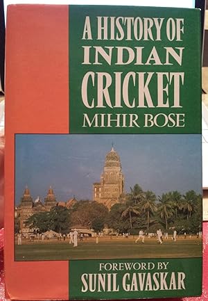 Seller image for The History of Indian Cricket for sale by Bingo Used Books