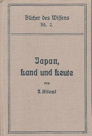 Seller image for Japan, Land und Leute. - Bcher des Wissens Band 2 for sale by Antiquariat Carl Wegner