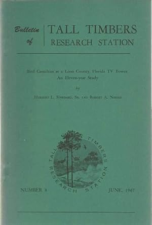 Seller image for Bird Casualties at a Leon County, Florida Tv Tower: an Eleven-Year Study. for sale by Lincbook