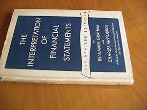 Immagine del venditore per The Interpretation of Financial Statements: 1955 Revised Edition venduto da Arroyo Seco Books, Pasadena, Member IOBA