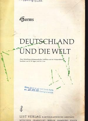 Bild des Verkufers fr Harms Atlas. Deutschland und die Welt. zum Verkauf von Ant. Abrechnungs- und Forstservice ISHGW