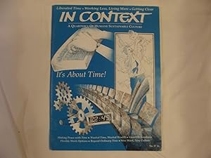 In Context, a Quarterly of Humane Sustainable Culture, WINTER 93-94