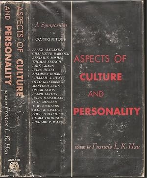 Bild des Verkufers fr Aspects of Culture and Personality: A Symposium zum Verkauf von The Book Collector, Inc. ABAA, ILAB