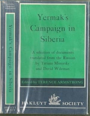 Bild des Verkufers fr Yermak's Campaign in Siberia: A Selection of Documents zum Verkauf von The Book Collector, Inc. ABAA, ILAB