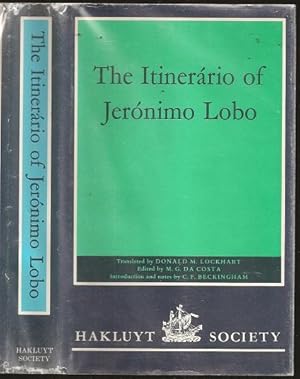 Seller image for The Itinerario of Jeronimo Lobo for sale by The Book Collector, Inc. ABAA, ILAB