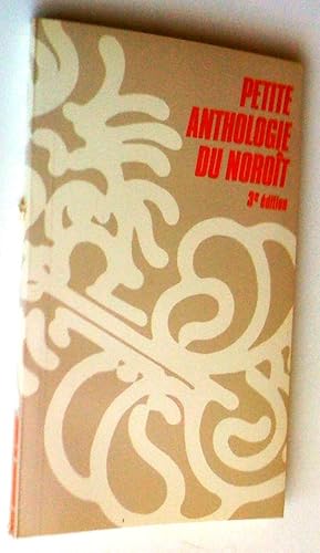 Petite anthologie du Noroît, 3e édition