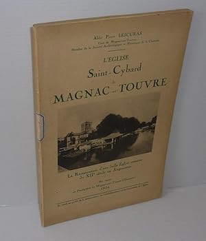 Image du vendeur pour L'glise Saint-Cybard de Magnac-Sur-Touvre. La restauration d'une belle glise romane du XIIe sicle en Angoumois. Presbytre de Magnac sur Touvre. 1934. mis en vente par Mesnard - Comptoir du Livre Ancien